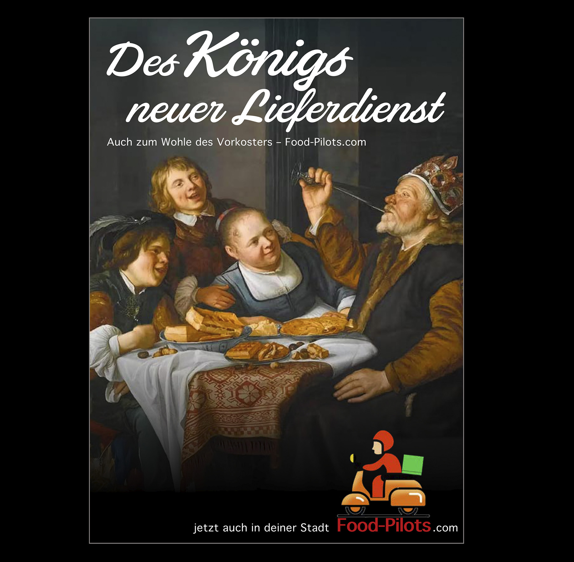 2 Pitch-Anzeigen für die Food-Pilots